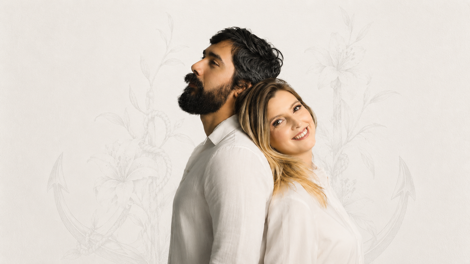 Carolina e Daniel juntos